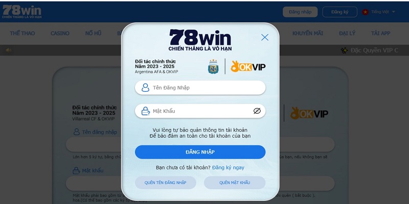 Hướng dẫn chi tiết đăng nhập 78win đơn giản cho người mới