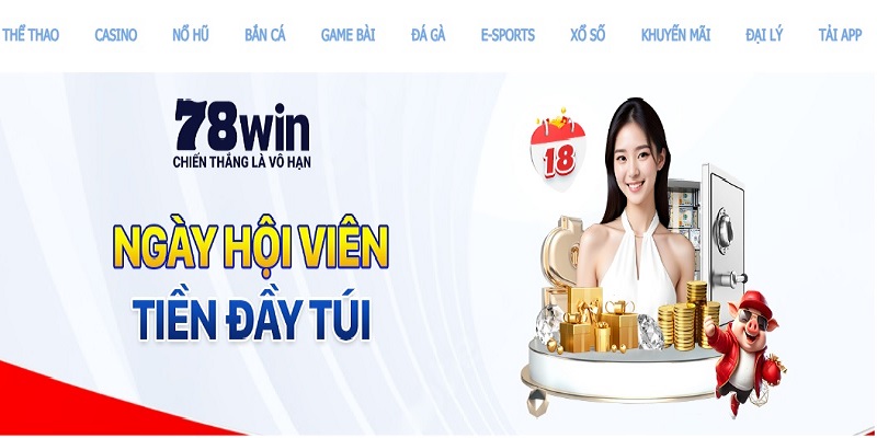 Chọn đăng nhập 78win với nhiều thế mạnh từ nhà cái